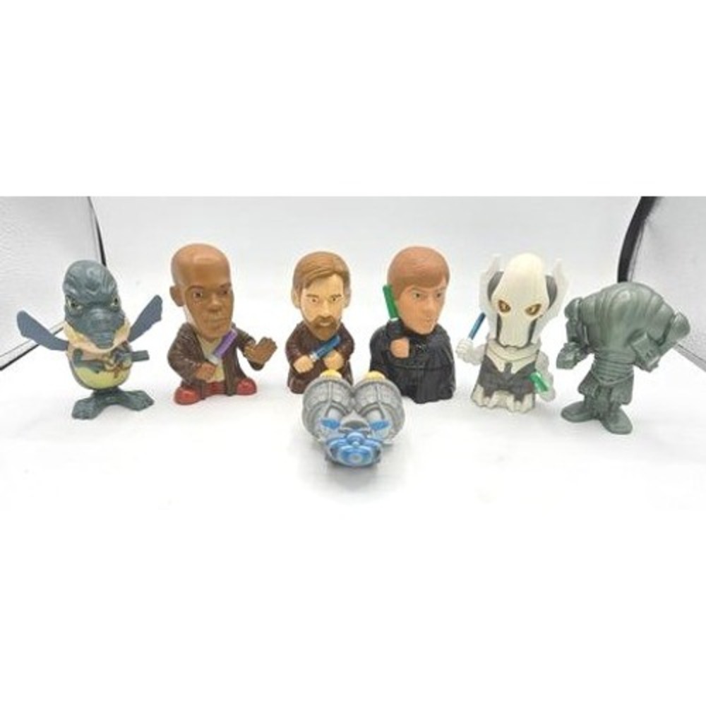 Star Wars 2005 Burger King‎ 3" Toy Lot - Revenge of the Sith Lot # 2